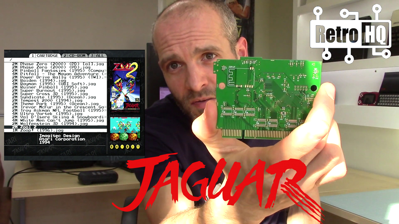 Atari Jaguar Game Drive Update