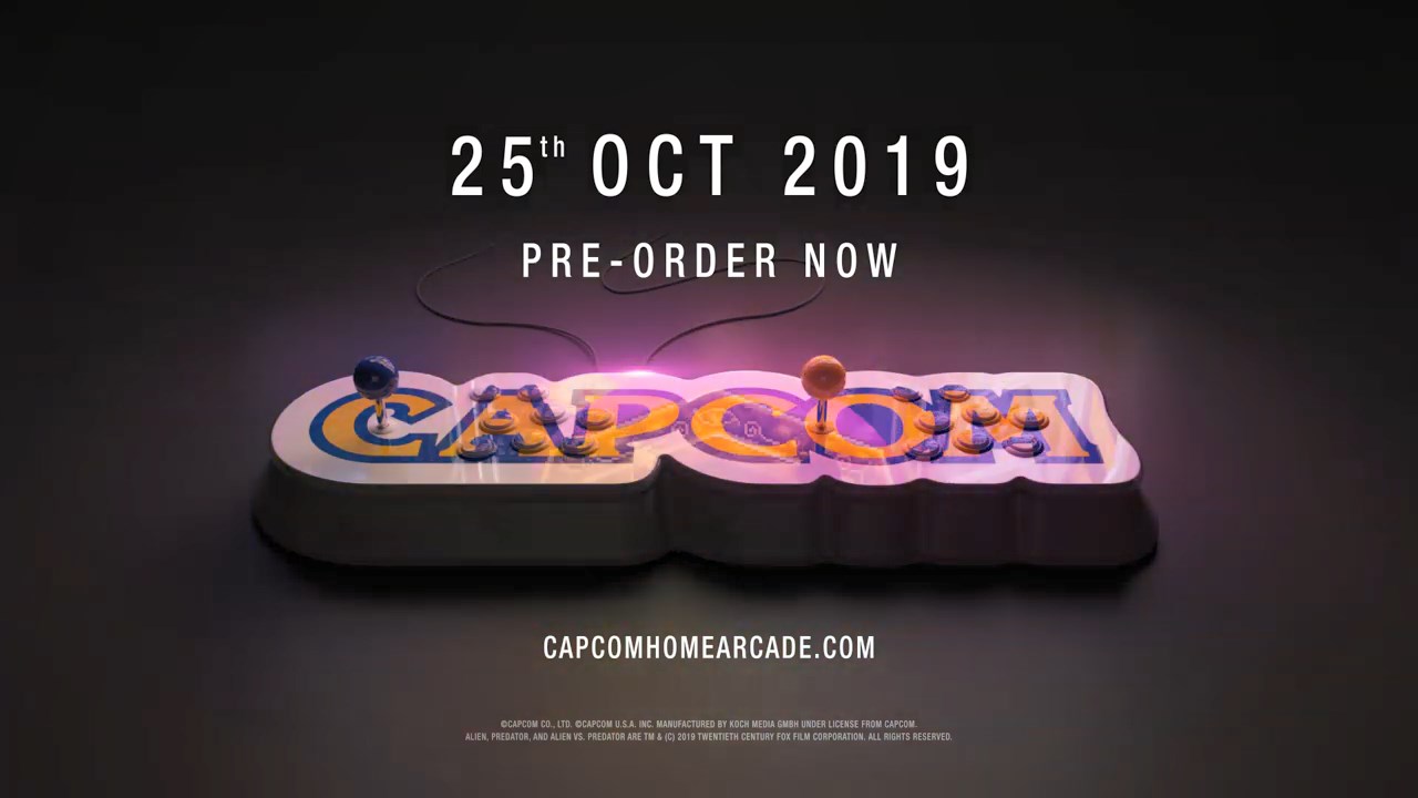 Capcom Announces Home Arcade Stick