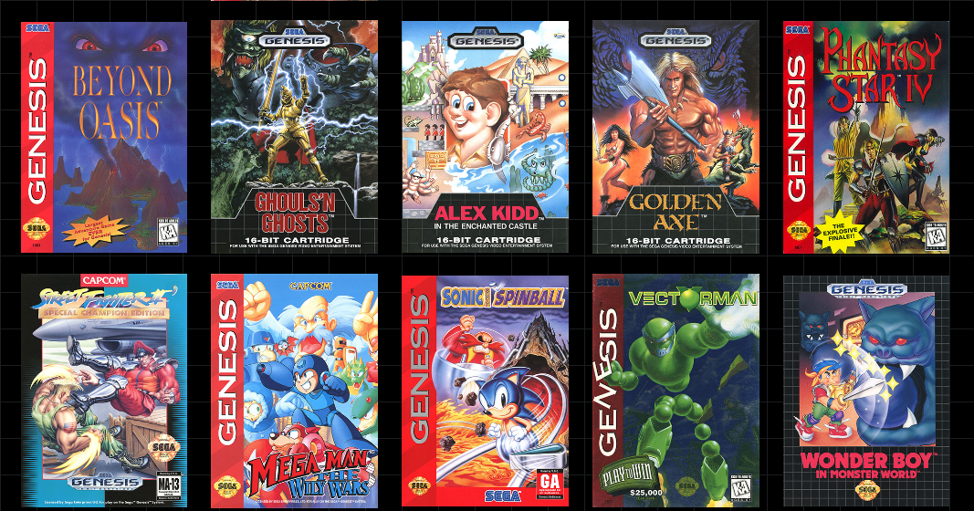 Sega Just Announced its Next TEN Games for the Upcoming Genesis Mini