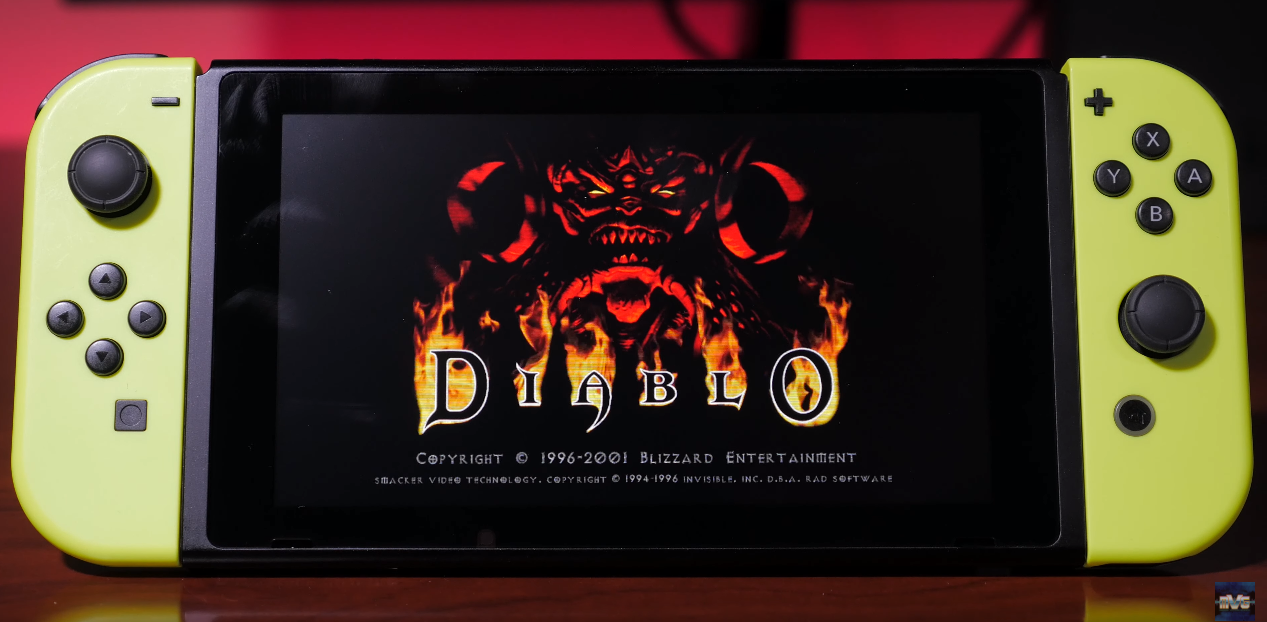 DevilutionX (Diablo) Ported to the Nintendo Switch Courtesy of Modern Vintage Gamer