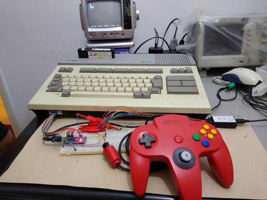N64 Controller Project for MSX