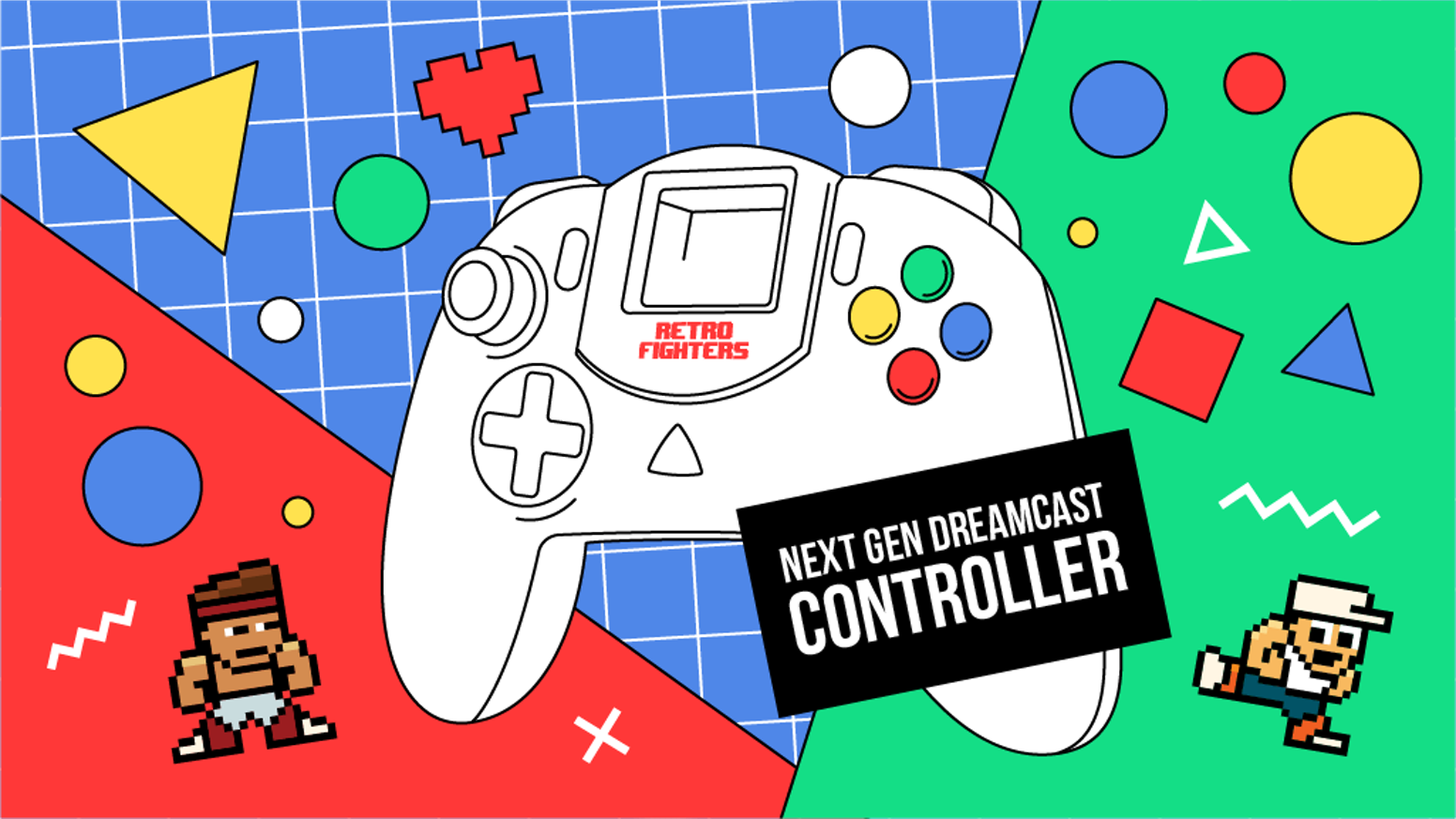 Retro Fighters Dreamcast Controller Update
