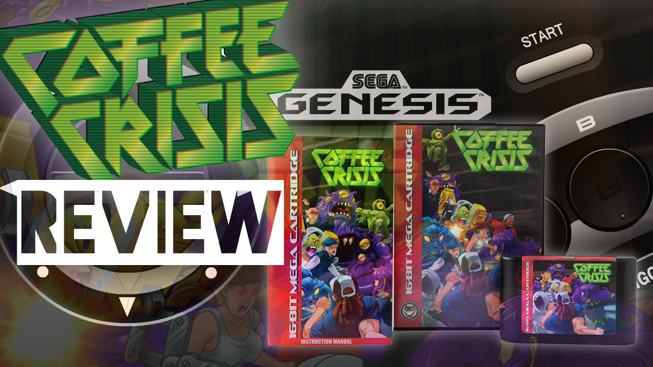 Coffee Crisis (Sega Genesis / Mega Drive) Retro Review!